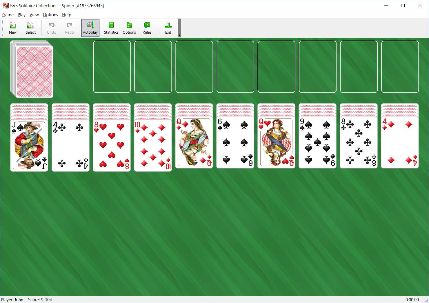 Spider Solitaire: Jogue Spider Solitaire gratuitamente